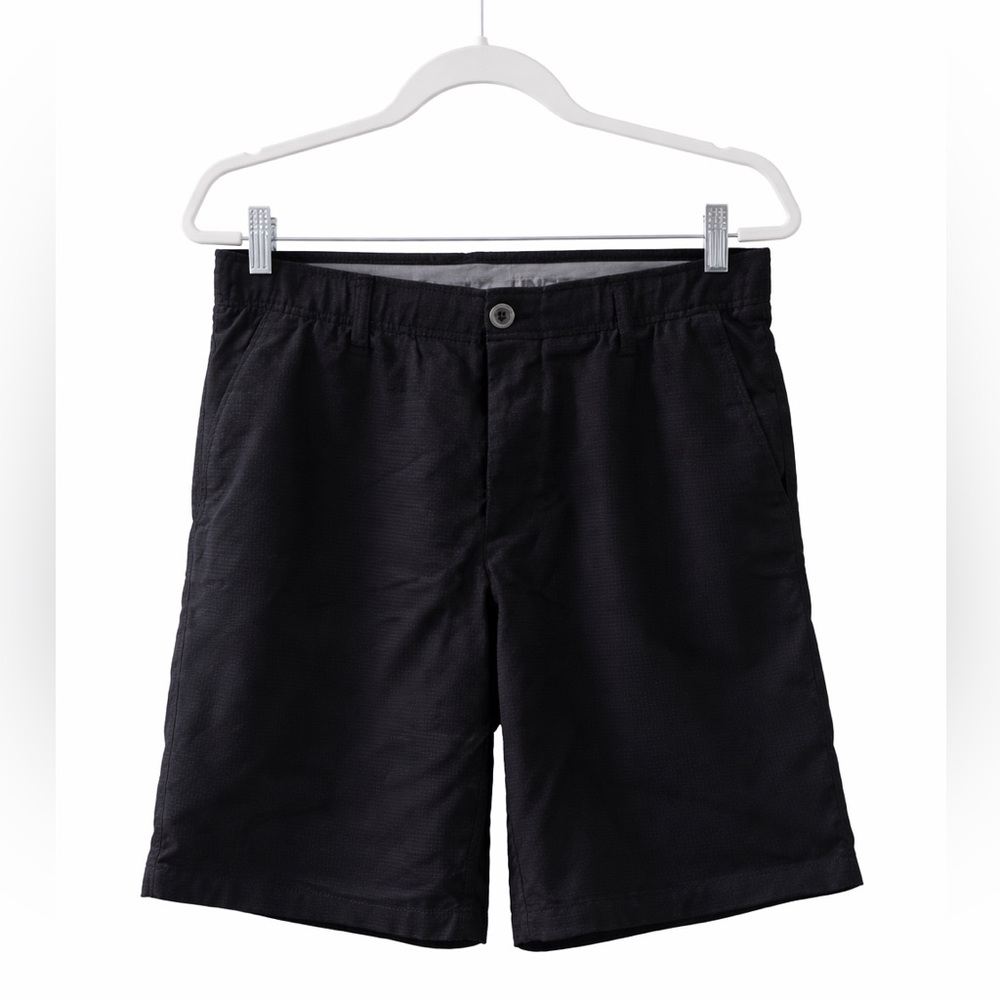 Under Armour Men's Black Flat Front Shorts